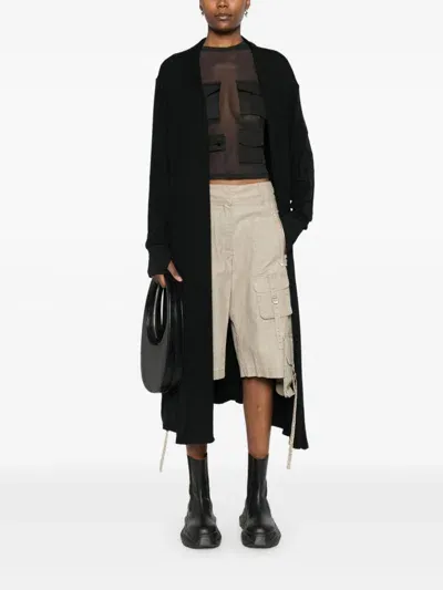 Thom Krom Long Cardigan In Black