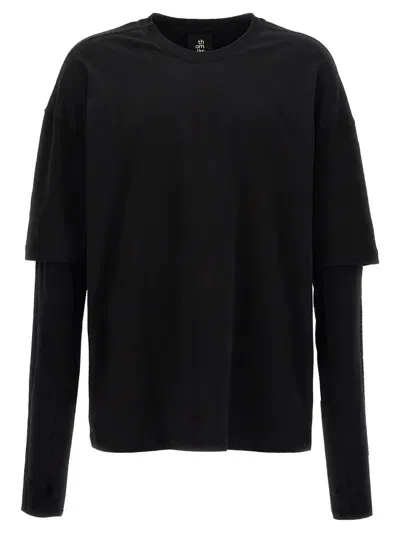 Thom Krom Long Sleeve T-shirt In Black