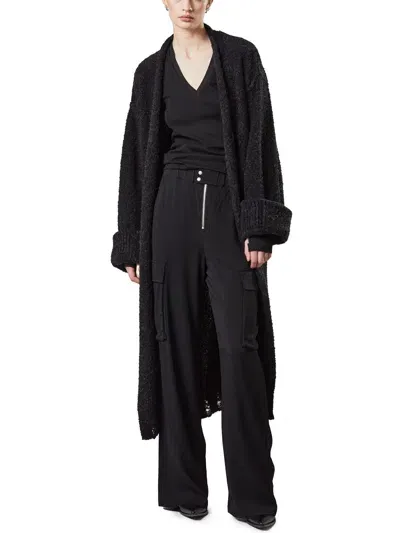 Thom Krom Maxi Alpaca Cardigan In Black