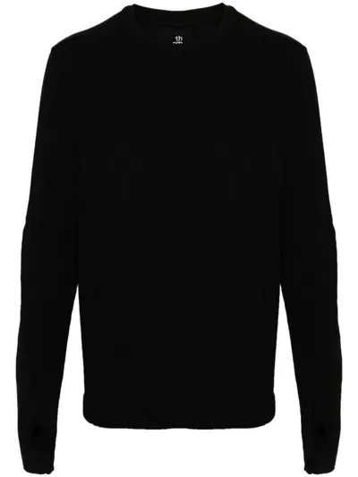 Thom Krom Seam-detail Sweatshirt In Black