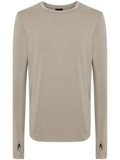 Thom Krom Seam-detail Sweatshirt In Neutrals