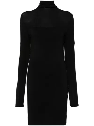 Thom Krom W D 25 Mini Dress In Black