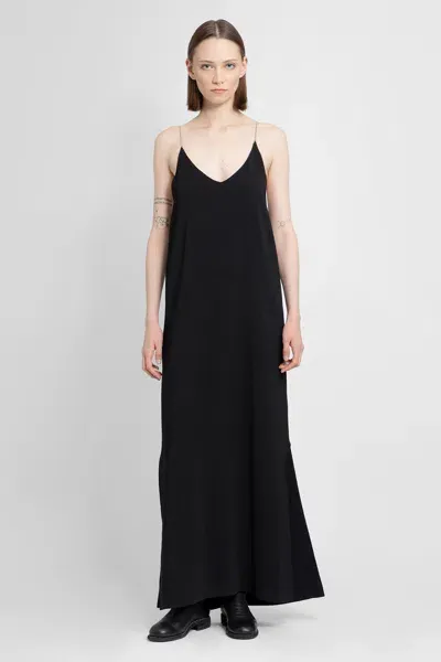 Thom Krom Chain-straps Maxi Dress In Black