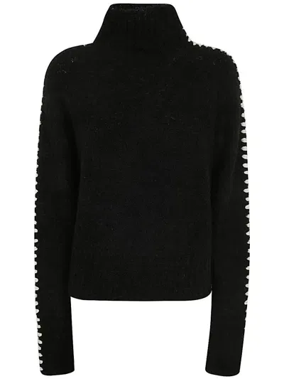 Thom Krom Women Pullover Knit Clothing In Black