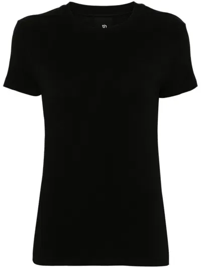 Thom Krom Worked T-shirt In Black