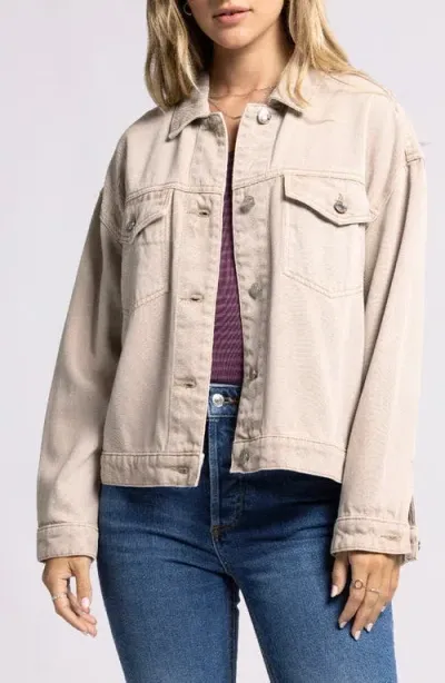 Thread & Supply Magnolia Jacket In Washed Taupe