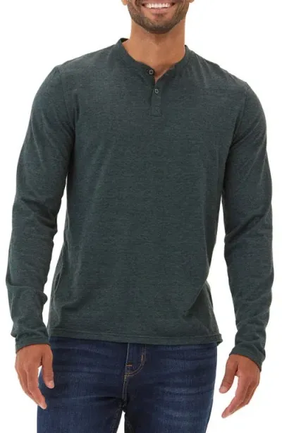 Threads 4 Thought Braeden Slub Long Sleeve Henley In Arbor