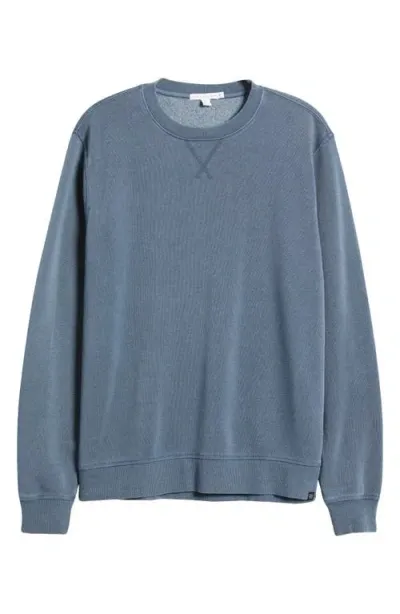 Threads 4 Thought Mineral Wash Fleece Sweatshirt In Oceanic