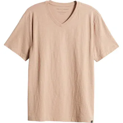 Threads 4 Thought V-neck Organic Cotton T-shirt In Balsa