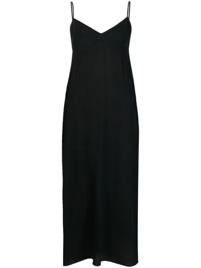 Three Graces Tabitha Open-back Maxi Dress In Black