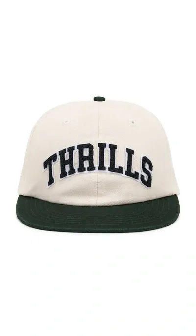 Thrills Believe 6 Panel Hat In Cream