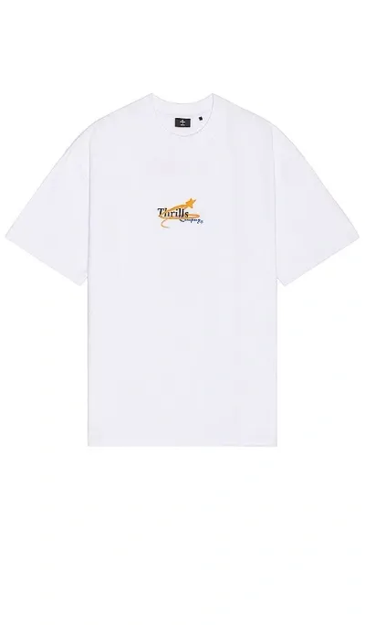 Thrills Earthdrone Box Fit Oversize Tee In White