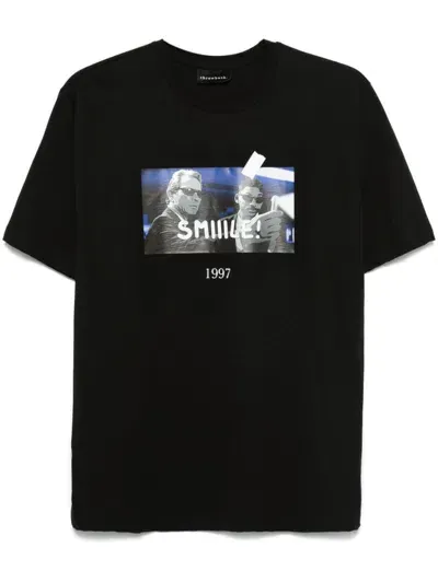 Throwback Mib T-shirt In Black