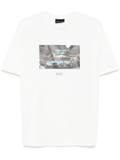 Throwback Worm T-shirt In White