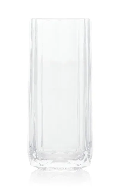 Tiffany & Co Facet Highball Glass In Clear