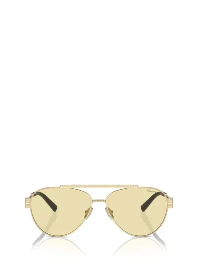 Tiffany & Co . Sunglasses In Gold