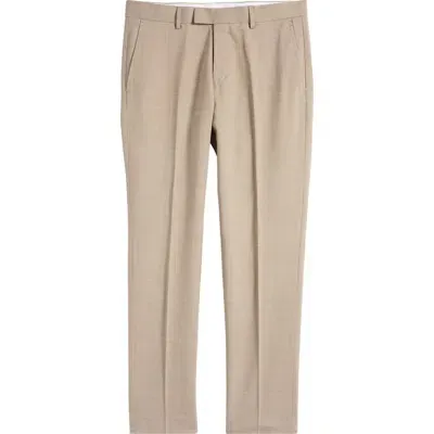 Tiger Of Sweden Tenuta Slim Fit Stretch Wool Trousers In Cashmere