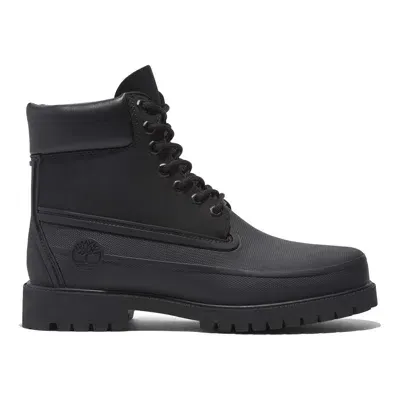 Pre-owned Timberland Gummi Zehen 15.2cm Remix Boot In Schwarz