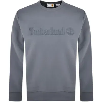 Timberland Logo Regular Fit Sweatshirt Blue