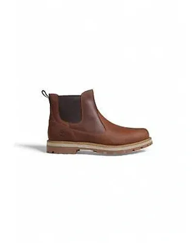 Pre-owned Timberland Men's Earthkeepers Newport Bay Chelsea Boot - Boots - Brown -size In Braun