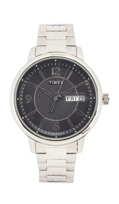 Timex Chicago Day Watch In Metallic