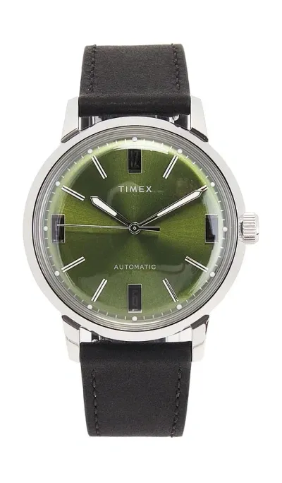 Timex Marlin Automatic Watch In Green