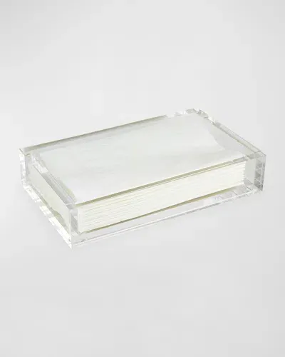 Tizo Lucite Guest Towel Tray In Clear