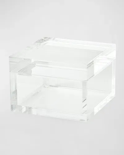 Tizo Design Lucite Square Small Box In Clear