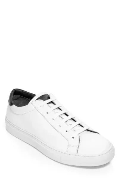 To Boot New York Bloom Low Top Sneaker In White/blue