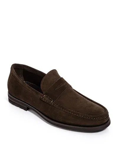 To Boot New York Belfast Lugged Penny Loafer In Ebano