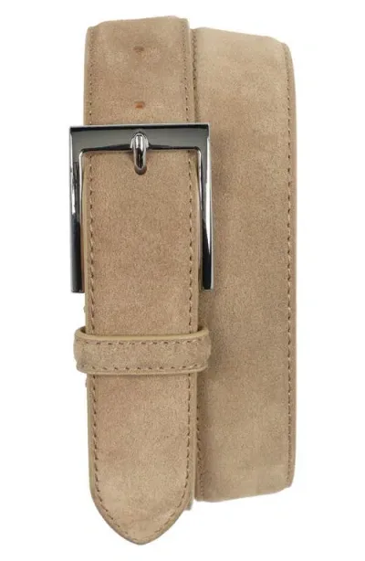 To Boot New York Men's Suede Buckle Belt In Flint