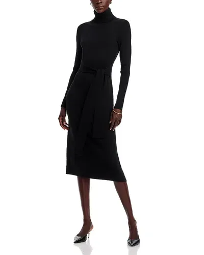 Toccin Logan Sweater Dress In Jet