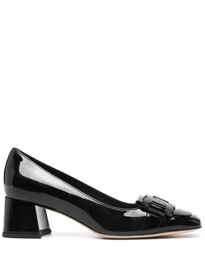 Tod's Pumps Aus Lackleder In Black