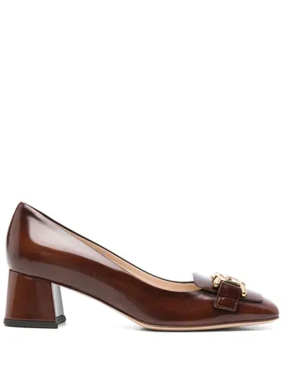 Tod's 50mm Kate Pumps In Brown