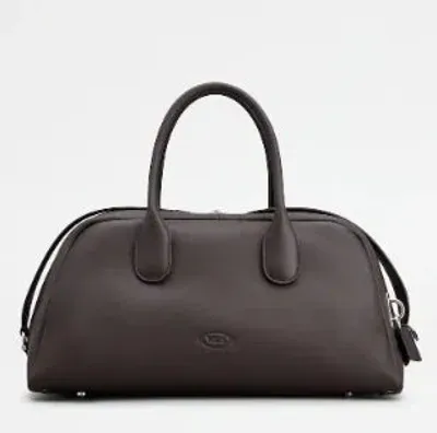 Tod's Darsena Small Leather Case In Black