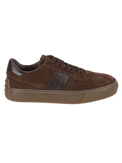 Tod's Bass Cass Sneakers In Brown