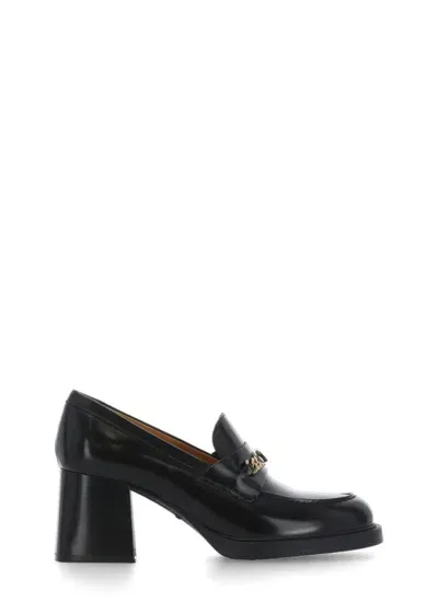 Tod's T Chain Detail Pumps In Black