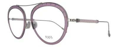 Tods Frame Tods Mod. To5211-072-52 In Metallic