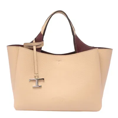 Tod's Tods Handbag In Beige