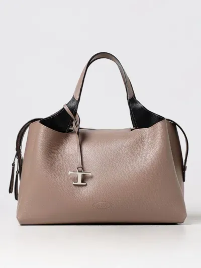 Tod's Handbag  Woman Color Beige In 米色