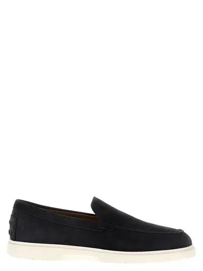 Tod's Ibrido Estivo Loafers Blue In Multicolor