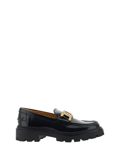 Tod's Loafer Shoes In Black