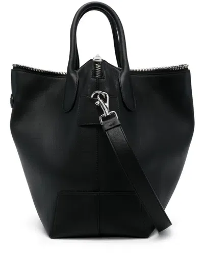 Tod's Medium Swing Tote Bag In Black