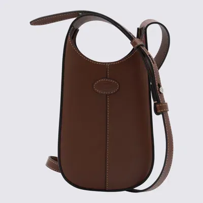 Tod's Micro Di Bag Hobo Handbag In Brown