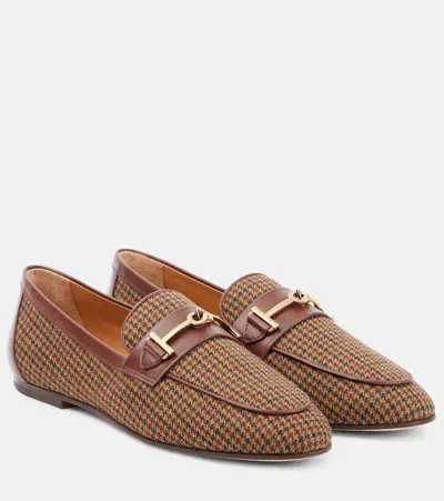 Tod's T Ring Loafers In Multicoloured