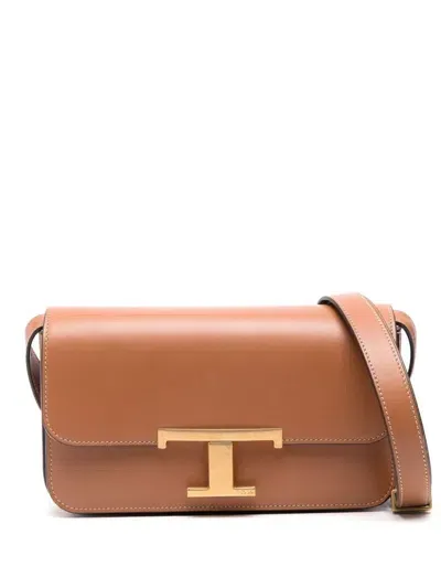 Tod's Borsa A Tracolla T Timeless Micro In Brown