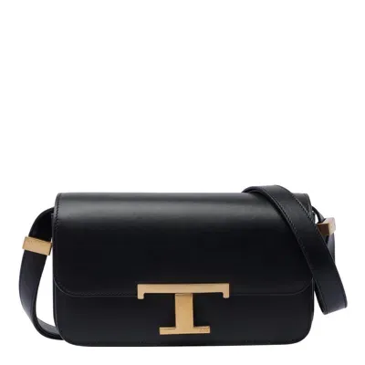 Tod's T-timeless Shoulder Bag In Black