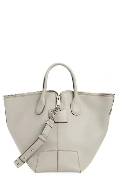 Tod's Medium Tote Bag In Gabbiano