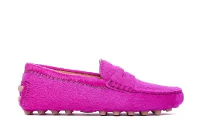 Tod's Pony Skin Effect Bubble Gommini Loafers In Multicolor