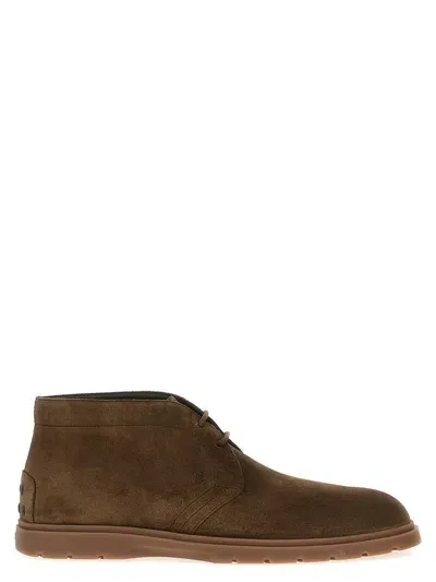 Tod's Ibrido Estivo Boots, Ankle Boots Brown